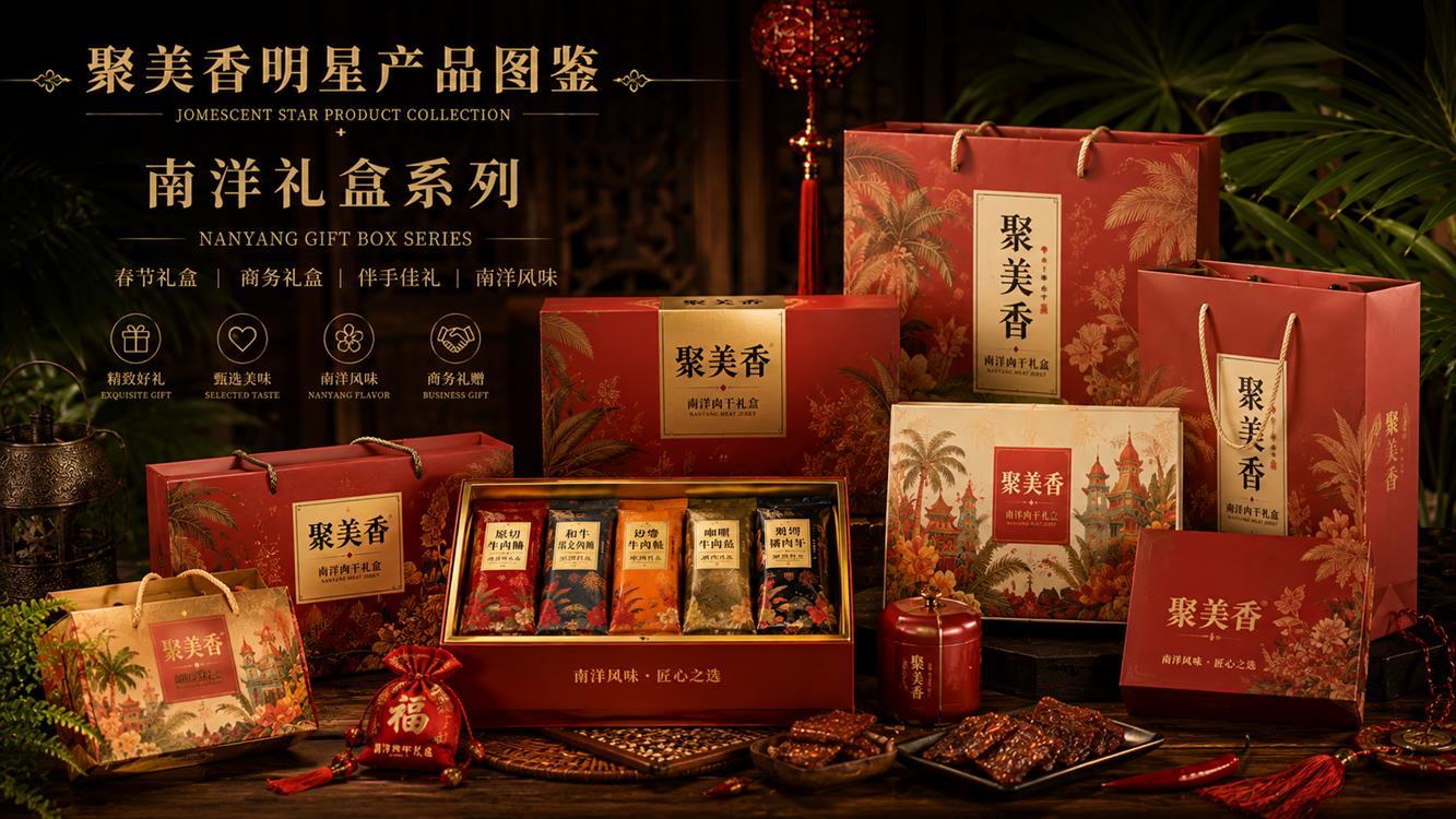 聚美香南洋肉干礼盒系列