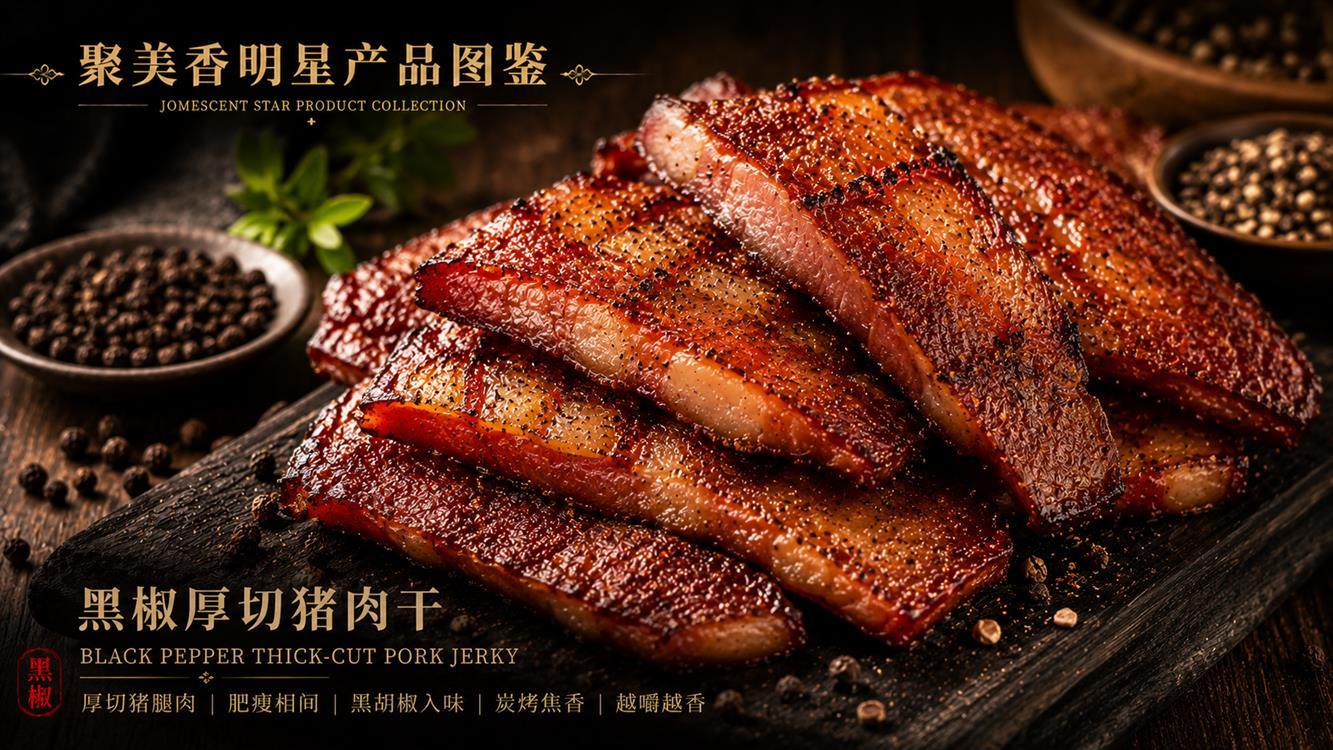 黑椒厚切猪肉干